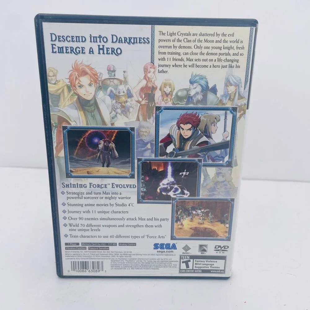 Shining Force Neo PS2 (Sony PlayStation 2, ) PS2 Video Games